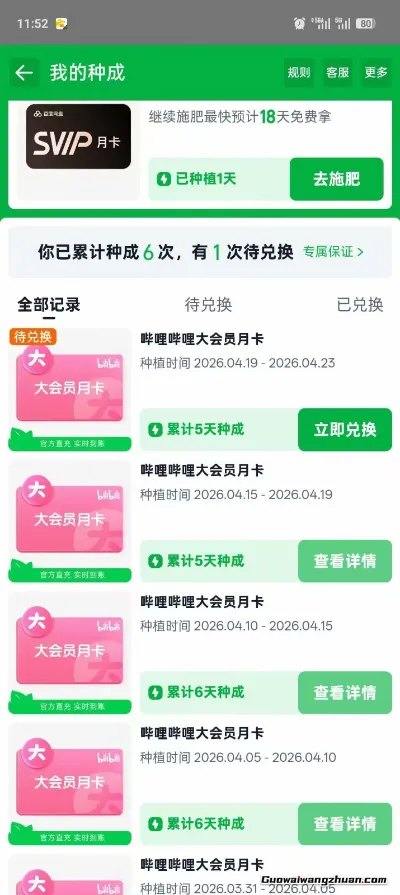 单月30张B站月卡，五天速成计划，淘宝芭芭农场变现系列