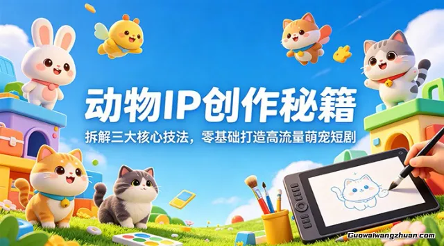 动物IP创作秘籍：拆解三大核心技法，零基础打造高流量萌宠短剧