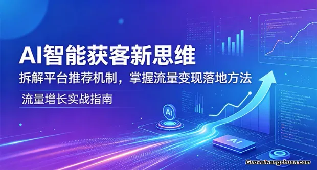 AI智能获客新思维：拆解平台推荐机制，掌握流量变现落地方法