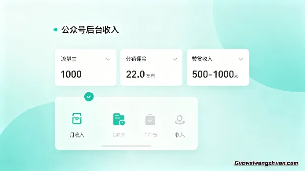 公众号1000粉丝月收入真相，能不能赚钱，不吹不黑纯实测