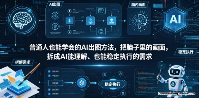 普通人也能学会的AI出图方法，把脑子里的画面，拆成AI能理解、也能稳定执行的需求【文档】