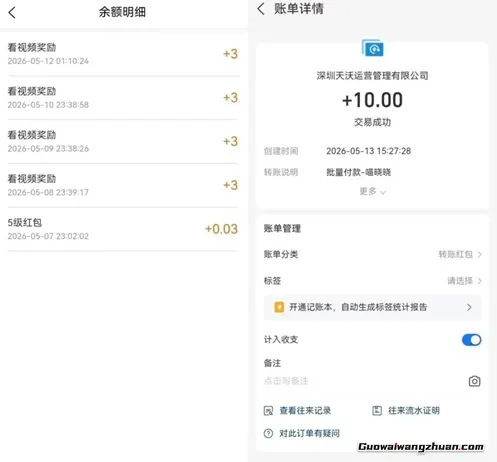 喵晓晓：每天保底3元！